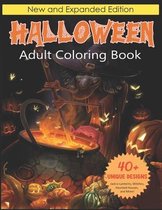 Halloween Adult Coloring Book