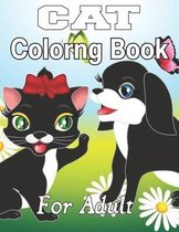 Cat Coloring Book For Adult