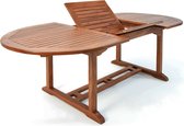 Casaria Tuintafel - FSC® gecertificeerd Eucalyptus 200x100x74cm - Bruin