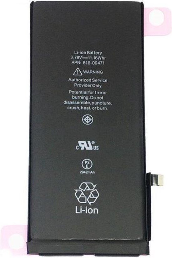 Voor Apple iPhone XR batterij / Accu met Tools & Sticker Strips - OEM  kwaliteit | bol.com