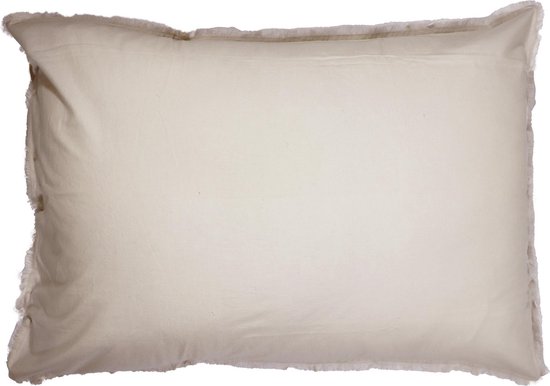 Matt & Rose Set Beige Taies d'oreiller - 50 x 70 cm - Katoen délavé