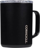 Corkcicle Mug Classic 475 Ml Acier Inoxydable Noir Mat