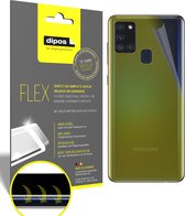 dipos I 3x Beschermfolie 100% compatibel met Samsung Galaxy A21s Rückseite Folie I 3D Full Cover screen-protector