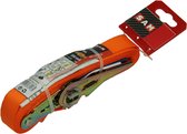 SAM spanband - 4 mtr x 25 mm - Ratel - 500 kg - Oranje