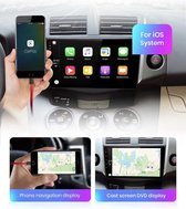 CarPlay Toyota Rav4 2006-2013 Android 10 navigatie en multimediasysteem Bluetooth USB WiFi 2+32GB 4G