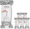 Brabantia PerfectFit sac poubelle avec fermeture code H, 50-60 litres, 6 rouleaux x 20 pcs - White