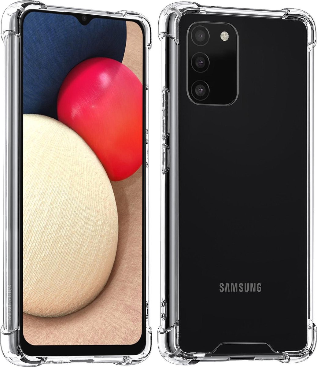 Transparant hoesje voor de Samsung Galaxy A02s - TPU Backcover - Antishock