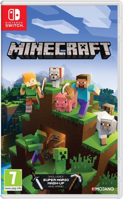 Cover van de game Minecraft - Nintendo Switch