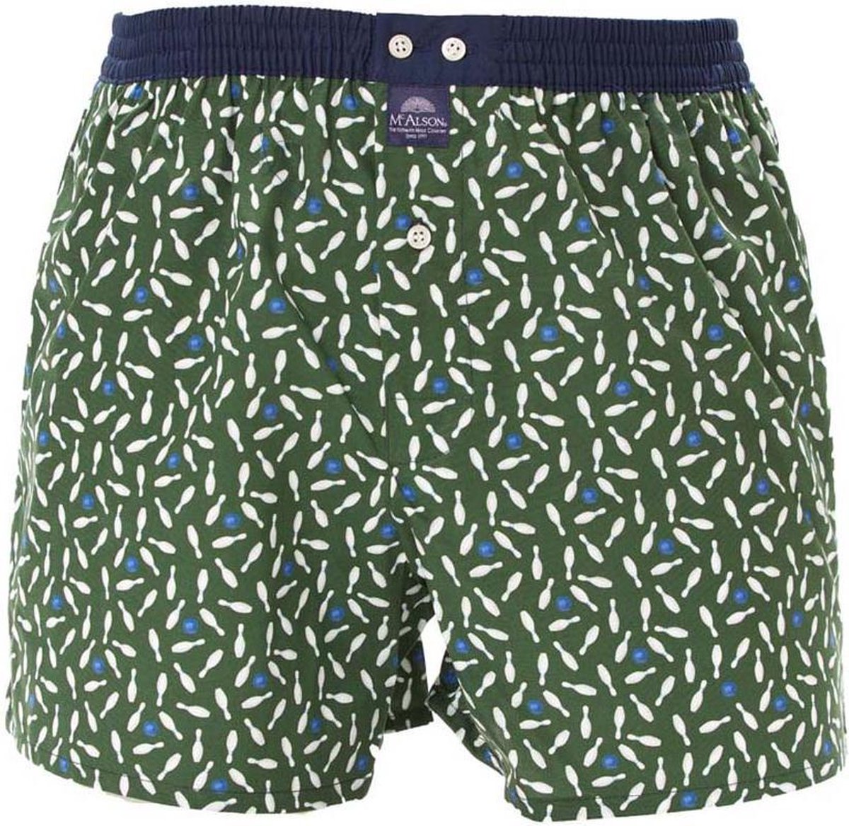 Mc Alson Boxershort met Binnenbroek M4441 - Meerkleurig Fire  - M
