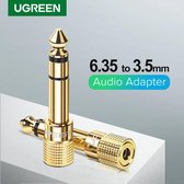 Ugreen 6.35mm naar 3.5mm Audio Adapter