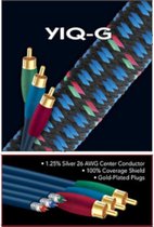 Audioquest YIQ-G compontent video kabel YPbPr 3x 75Ohm 3meter