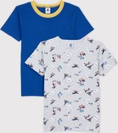 Petit Bateau 2 Pack Jongens Onderhemd - Maat 128