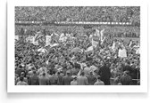 Walljar - Feyenoord kampioen '61 II - Zwart wit poster