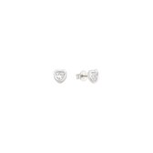 Favs dames  9 karaat wit goud zirconia One Size 88100077