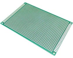 OTRONIC® Experimenteer Prototyping Printplaat 8x12cm groen