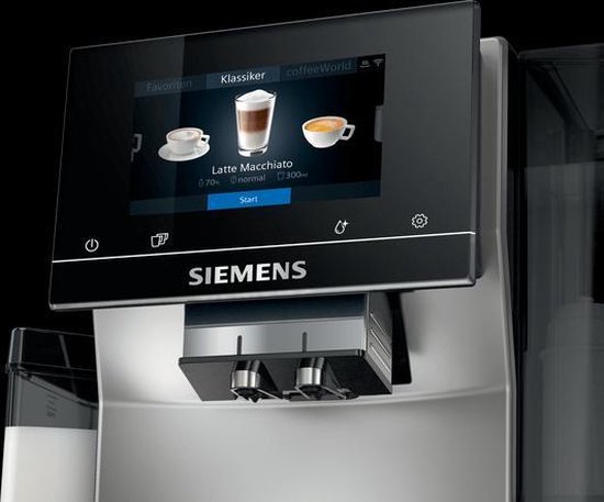 Siemens - EQ.700 integral - Espresso volautomaat - Silver Metallic