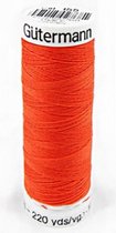 Gutermann naaigaren - oranje 155 - 5 klosjes van 50 meter - polyester allesgaren