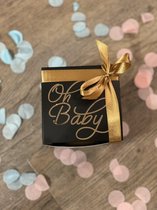 Gender Reveal Mini Ballon Box - Blauw - Jongen - Geslachtsonthulling - Aankondiging - Zwangerschap - Mr. Balloon