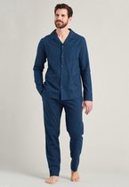 Schiesser – Warming Nightwear – Pyjama – 175611 – Blue - 54