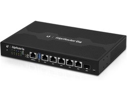 Ubiquiti 6P – Router – Gigabit – Power over Ethernet (POE) – 6 poorten – Grijs