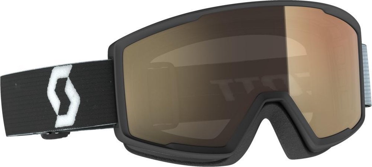 SCOTT Factor Pro LS Skibril Wit/Zwart - Maat