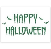 QBIX Happy Halloween Sjabloon A4 Formaat Kunststof - Uitsnede 22.5cm breed