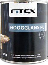 Fitex - Hoogglans PU Lak - Ral 7016 - 1 liter