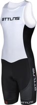 BTTLNS trisuit | triathlon pak | trisuit mouwloos heren | Nemesis 1.0 | zwart-wit | XL