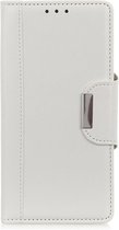 Hoesje geschikt voor Samsung Galaxy A42 - Bookcase - Pasjeshouder - Portemonnee - Kunstleer - Wit