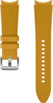 Samsung Hybrid Leather Band - Geschikt voor Samsung Galaxy Watch4 - M/L - Mustard