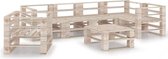 Medina 7-delige Loungeset pallet grenenhout
