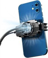 Mobiele telefoonkoeler - G6 Premium gsm ventilator voor mobiele gaming telefoon - Game fan Mobiele telefoonkoeler Mini-koelventilator - Universeel - werkt met iPhone en Android