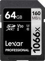 Lexar Professional 1066x 64 Go SDXC UHS-I Classe 10