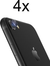 Beschermglas iPhone SE 2020 Screenprotector - iPhone 7 Screenprotector Glas - iPhone 8 Screen Protector Camera - 4 stuks