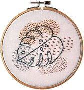 Borduurpakket Monstera van Rico Design  100132 incl borduurring