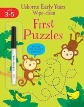 Usborne Early Years Wipe-clean- Early Years Wipe-Clean First Puzzles