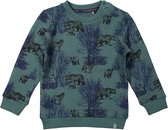 Koko Noko sweater jongens - groen - F40803-37 - maat 86