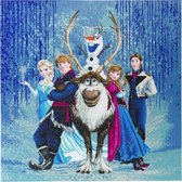 Crystal Art Kit® - Diamond Painting-  Disney Frozen Friends - (70x70)