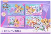 Nickelodeon - 4 in 1 Puzzel - Paw patrol