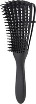 Detangler Brush for curly hair - Detangling Brush - Antiklit Haarborstel - Hairbrush - Stylingborstel (Zwart)