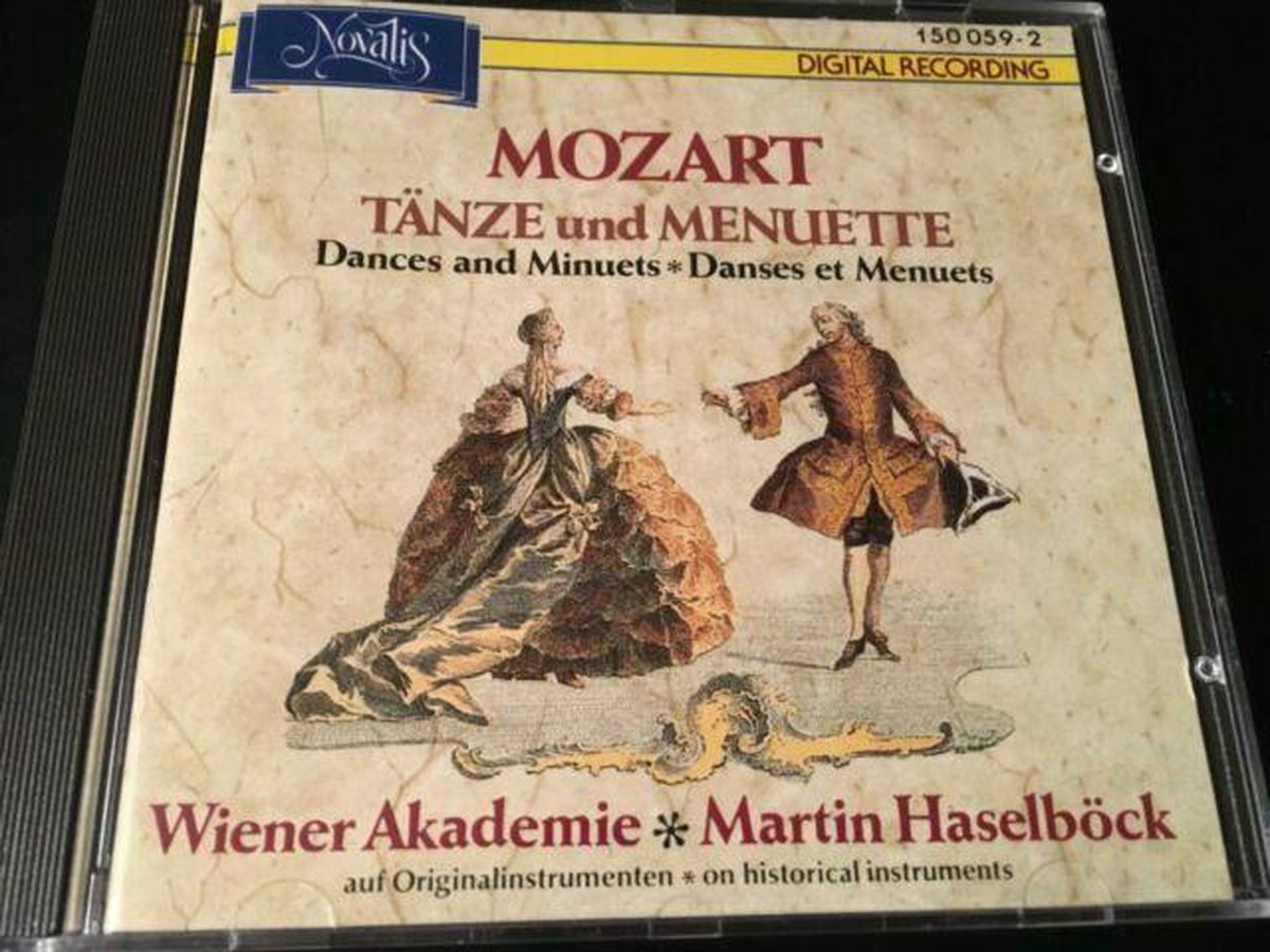 Mozart - Tanze und Menuette - CD