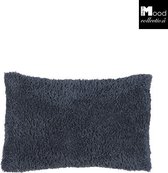 In The Mood Ruth Kussen 55 x 35 cm - Div Kleuren - 2 stuks - Donkergrijs