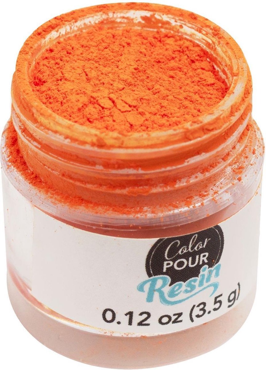 Color Pour Resin thermisch poeder - Oranje naar Geel