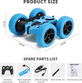 Radiografisch Bestuurbare Auto - Afstandbestuurbare Auto - Stunt auto - Drift auto - Remote Contol - RC Car - BLAUW