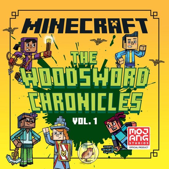 Minecraft Woodsword Chronicles Volume 1 Into the Game, Night of the Bats, Deep Dive,...