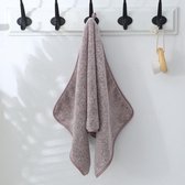 Hipperboo® Bamboe Handdoeken - 70x140 en 35x75 - Set van 4 - Handdoeken - Roze - Bamboe Handdoek