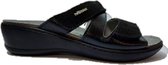 Rohde Slipper 5770 Zwart Verwisselbaar Voetbed