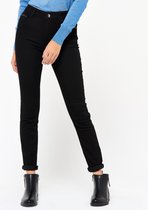 LOLALIZA Slim jeans - Zwart - Maat 48