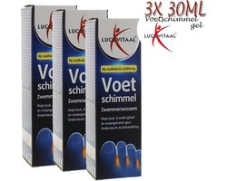 3x Lucovitaal Voetschimmel Zwemmerseczeem 30 ml