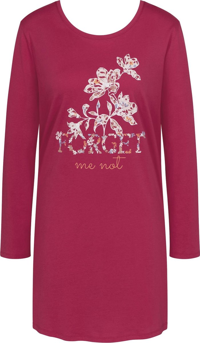 Triumph Nightdresses NDK 02 LSL X Vrouwen Nachthemd - RASPBERRY WINE
